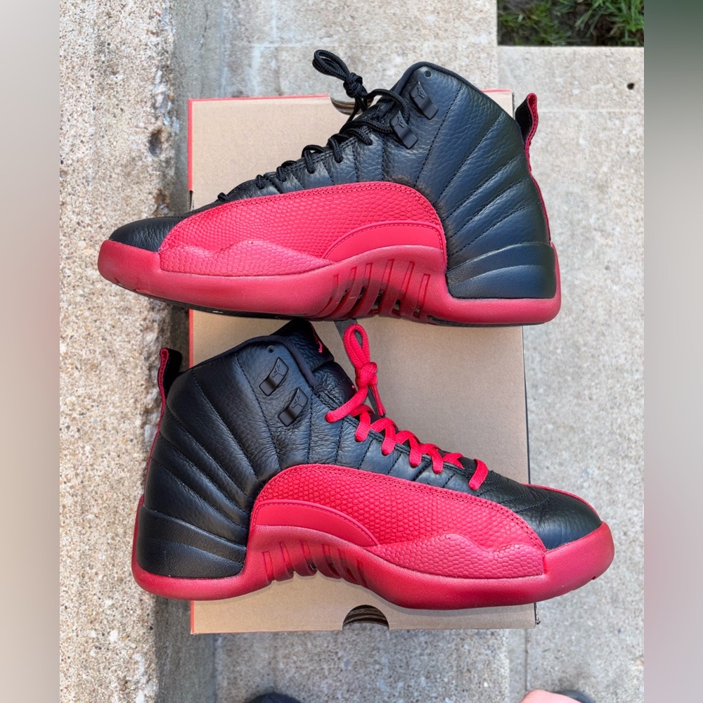 Air Jordan 12 retro OG  ‘Flu Game’(2024) Sz 8 men’s , like Brand new - Picture 6 of 10